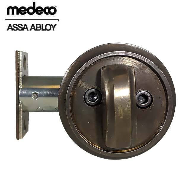 Medeco Maxum Residential BiAxial - Single Deadbolt - 13 - Oil Rubbed Bronze
